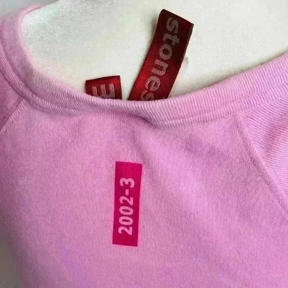 The Rolling Stones Y2K 2002 Pink Concert T Shirt size  medium. - Picture 5 of 7